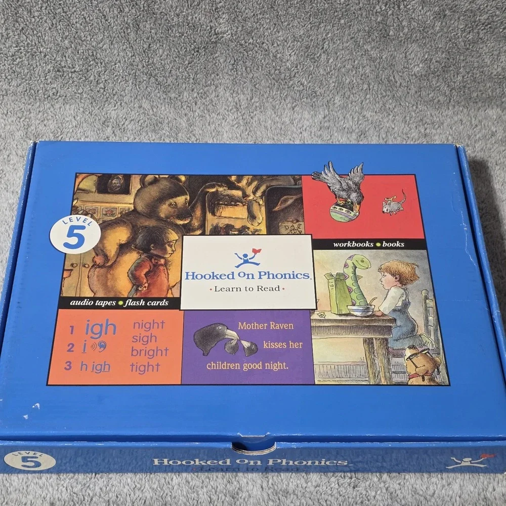 Hooked On Phonics Level 5 Learn to Read Set Home School Complete
